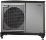 Air source heat pump NIBE F2040 8kW, air to water for central heating with modulated power, without a tank