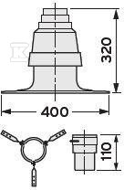 Set Z1 for shaft extension DN 80 PP for - 303510