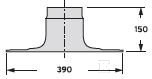 Canal cu acoperiș plat - 009056