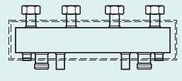 WHV 35 collector for connecting 2 - 0020042429