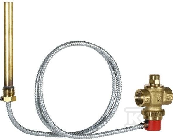 Safety valve, with a capillary 1.3 m - TS131-3/4A