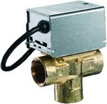 3-way zone valve, 1 "with 1m cable, kv = 8.2, 1 pc.