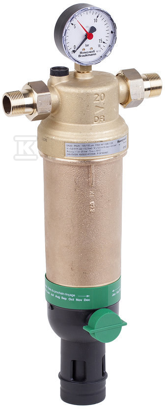 Backwash filter to tem. 70 ° C, with - F76S-3/4AAM