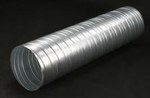 Pipe 125 spiro galvanized 3 meters