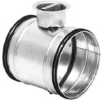 Заслінка вентиляційна 150 з прокладкою