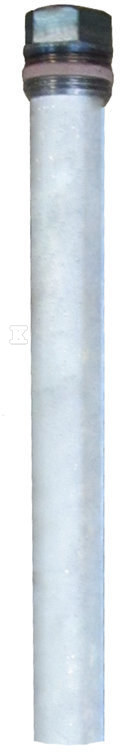 Magnesium anode 21x280 3/4" - 22173