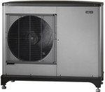 Air source heat pump NIBE F2040 12kW, air to water for central heating with modulated power, without a tank