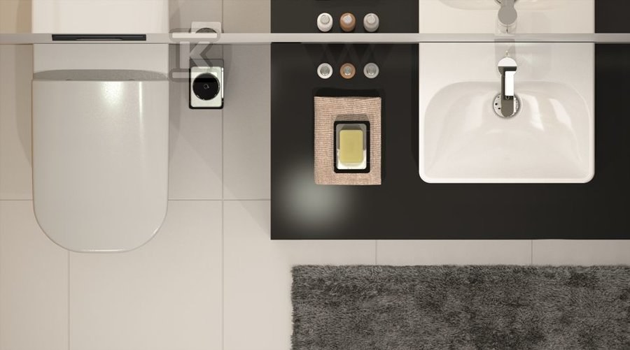 Toilet seat Koło Traffic, top mounting - L90112000