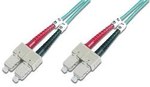 Fiber Optic Patch Cord SC/SC dplx MM 50/125 OM3 2.0m LS0H blue