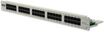 Patch-panel telefoniczny (ISDN) 19" 50x RJ45 U/UTP kat. 3 1U szary (RAL 7035)