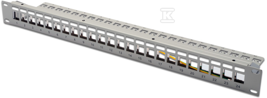 Prazan patch panel 19" 24k ključevi 1U - DN-91410