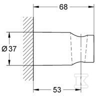 New Tempesta Cosmopolitan - wall shower - 27594000