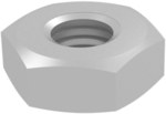 Hexagonal nut M10 Onnline pkg of 50