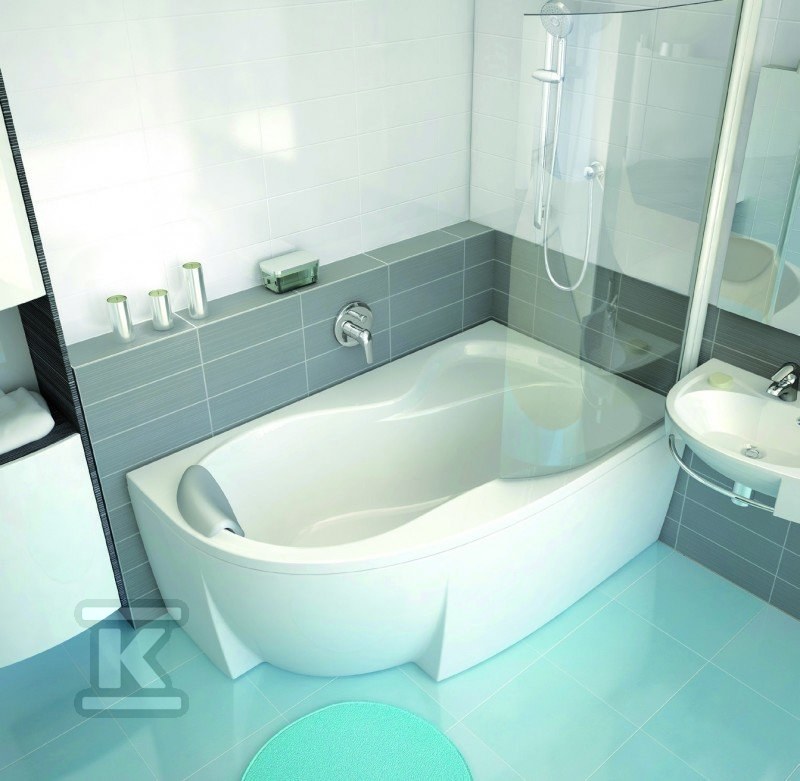 ROSA bathtub 95 150x95 L white - C551000000