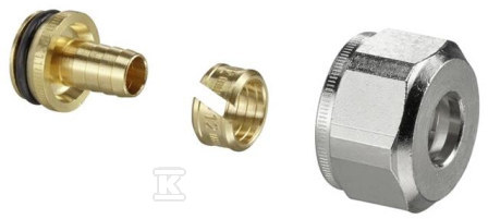 Ofix K, compression fitting for plastic - 1016873