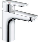 Bateria umywalkowa KLUDI PURE&STYLE J XL jednouchwytowa 100, z zestawem odpływowym, przepływ 3,8 l/min