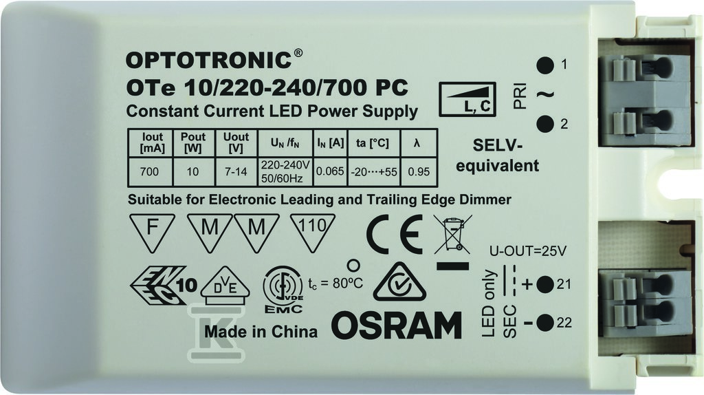 Osprzęt do modułów LED OTE 10/220 - 4052899105300