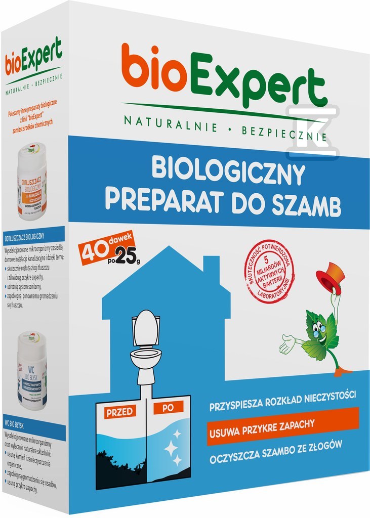 Preparat biologiczny do szamb (proszek) - D3-007-1000-01-PL