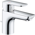Bateria umywalkowa KLUDI PURE&STYLE jednouchwytowa 75, z zestawem odpływowym, przepływ 3,8 l/min