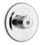 Sprint N - Concealed shower timer with temperature control, chrome