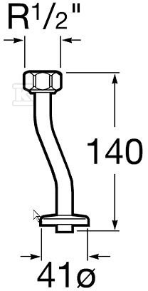 Tub pentru supapa SPRINT-N A5A9224C00 - A5A9317C00