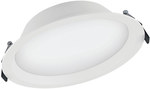 Downlight LED DL ALU DN200 25W 3000K 2250lm IP44/20