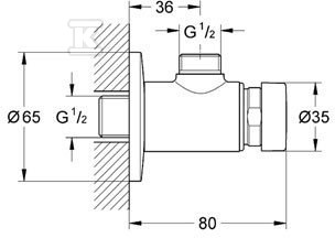 Euroeco Cosmopolitan T - self-closing - 36267000