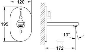 Bateria umywalkowa Eurosmart - 36315000