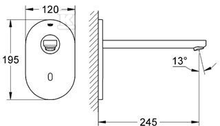 Bateria umywalkowa Eurosmart - 36334SD0