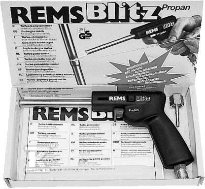 Palnik do lutowania REMS Blitz Propan - 160010 R