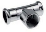 GV Steel Sprinkler Tee - 54 Rp1/2"