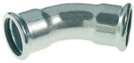 Натиснути 45 градусів 22 x 22 KAN-therm Steel Sprinkler колено