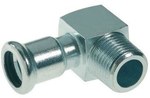 Kolano 90° krótkie GZ Steel Sprinkler - 22 R3/4"