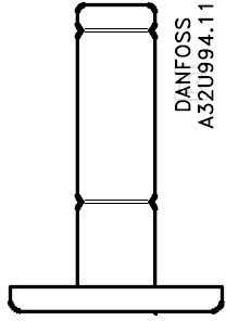 Kit NO (normal deschis) pentru supapa - 032U0296