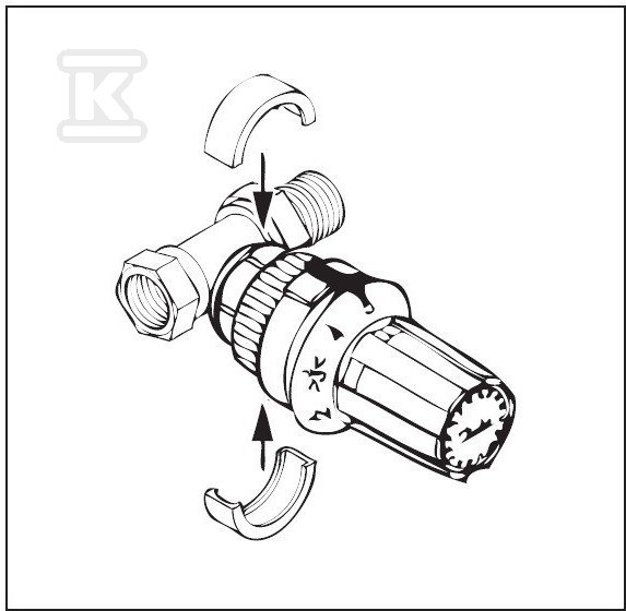 Захист від крадіжки для головок RAW-K, - 013G5287