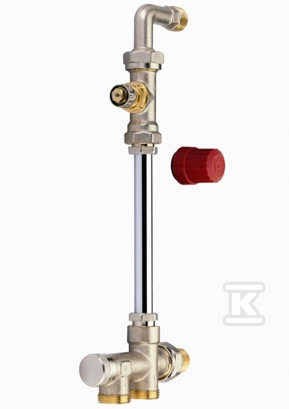 RA-K 15 straight thermostatic valve - 013G3363