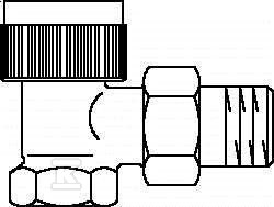 Zawór termostatyczny typu AV 9, DN10 - - 1183703