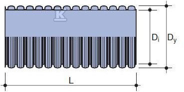 Rura kanalizacyjna zewnętrzna PP - 3043114