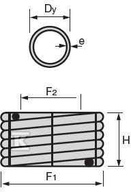 Труба багатошарова K-Z PE TS SDR17 - 3013406