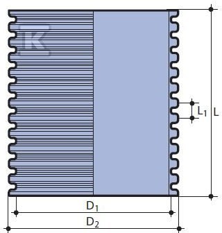 Vlnitá šachtová rúra PP Tegra 1000 (3,6 - 3023310