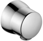 Кутове з'єднання SIRENA для душового шланга DN 15, з дистанційним кільцем, колір: хром