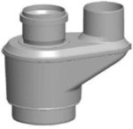 Adapter przyłączeniowy DN110/160 na 2 x DN110