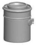 Adapter przyłączeniowy DN80/125