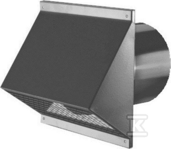 Black wall air intake DN125 for CWL 180 - 2575806