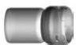 Element łączący jednostronny DN60