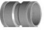 Element łączący dwustronny DN110