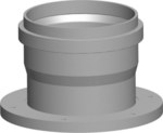 Element przyłączenia powietrza do kotła MGK DN160