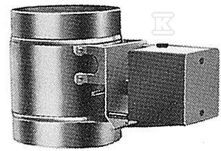 Klapa spalin z siłownikiem DN110 - 2484069