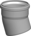 Kolano 15° DN160