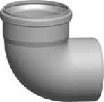 Kolano 87° DN160